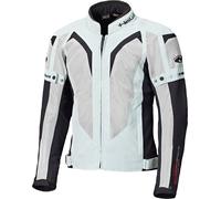 Held Sonic II Chaqueta textil de motocicleta para damas, negro-gris, tamaño 2XL para Mujer
