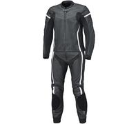 Held Spire 2 Traje de cuero de moto de dos piezas, negro-blanco, tamaño 56 para Hombres