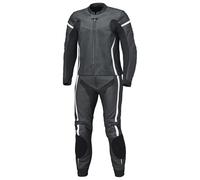 Held Spire 2 - Traje de piel para hombre, 2 piezas, piel de vacuno, ropa de protección AAA, certificado CE EN 17092:2020, con protectores de nivel 2 D3O, color negro y blanco, talla larga 102
