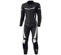 Held Spire Traje de cuero de motocicleta de dos piezas, negro-blanco, tamaño 102 para Hombres