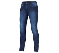 Held Stockton Cordura Pantalones Vaqueros elásticos para Moto para Hombre, Corte Ajustado, con Protectores D3O Ghost, Certificado CE EN 17092, Clase de protección AA, con Cuatro Bolsillos Exteriores