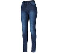 Held Stockton Slim Vaqueros de motociclismo para mujer, azul, tamaño 30 31