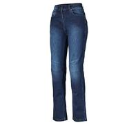 Held Stockton WMS Pantalones Vaqueros de Moto para Mujer, Corte Regular, de algodón Cordura Stretch - Pantalones de Moto de Verano con Protectores d30 Ghost Nivel 1 - CE Ropa de protección Clase AA
