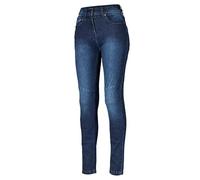 Held Stockton WMS Pantalones Vaqueros de Moto para Mujer Slim Fit de algodón Cordura Stretch - Pantalones de Moto de Verano con Protectores d30 Ghost Nivel 1 - CE Ropa de protección Clase AA, Azul