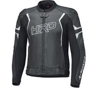 Held Street Rocket 4 Chaqueta de cuero para moto, Negro/Blanco, Talla 56