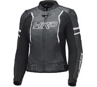 Held Street Rocket 4 Giacca in pelle da moto da donna, nero/bianco, 19