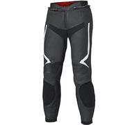Held Street Rocket 4 Pantalones de cuero para moto, negro-blanco, tamaño 62 para Hombres