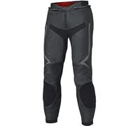 Held Street Rocket 4 Pantalones de cuero para moto, negro-gris, tamaño 62 para Hombres