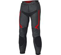 Held Street Rocket 4, pantalones de cuero perforado 60 male Negro/Rojo Neón