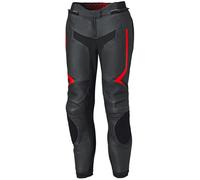 Held Street Rocket 4 Pantalones de cuero para motos de mujer, negro-rojo, tamaño 42