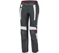 Held Takano II Pantalones de cuero de moto para mujer, negro-blanco, tamaño 34
