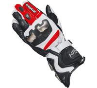 Held Titan XR2 Guantes de moto, negro-blanco-rojo, tamaño S M para Hombres