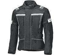 Held Tourino Top Chaqueta textil de moto impermeable, negro/gris, Talla M larga