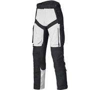 Held Tridale Base Pantalones textiles impermeables para motocicletas, negro-gris, tamaño L para Hombres