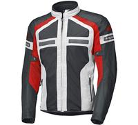 Held Tropic 3.0 Chaqueta textil de motocicleta, gris-rojo, tamaño 5XL para Hombres
