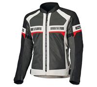 Held Tropic 4 - Chaqueta de verano para hombre, chaqueta de verano deportiva y ventilada, chaqueta de verano para moto, ligera con protectores D3o Ghost Nivel 1, clase de protección CE, color gris y