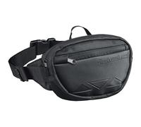 Held Waist Bag 2 - Riñonera para Moto para Hombre y Mujer, cinturón Abdominal de 60-126 cm, Tejido de Nailon Impermeable, con Compartimentos organizadores, Cremallera y Bolsillo Interior, Color Negro