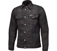 Held Woodland Camisa de moto, negro-gris, tamaño 4XL para Hombres
