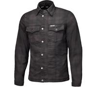 Held Woodland Camisa de moto, negro-gris, tamaño S para Hombres
