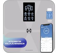 HELDENWERK® Báscula de grasa corporal Pro con aplicación y 18 lecturas extremadamente precisas