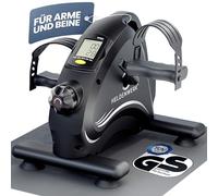 HELDENWERK Juego básico de entrenamiento de pedales, certificado TÜV/GS, incluye correa de fijación y alfombrilla antideslizante, ejercitador de brazos y piernas para el hogar, para personas mayores,