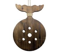 Helecho Staghorn, tablero de montaje, soporte para plantas de 11.02 x 7.87 x 0.67 pulgadas, exhibición rústica que ahorra espacio con respaldo duradero, fácil instalación para balcón, dormitorio, sala