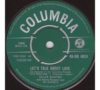 Helen Shapiro - LET'S TALK ABOUT LOVE 7 INCH (7" VINYL 45) UK COLUMBIA 1962 [Vinilo]