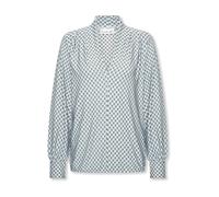 Helena Hart- 7674Mil Top Jozzy Print Milly Ice- Blouses & Shirts- Mujer- Azul- M- 7674Mil Top Jozzy Print Milly Ice