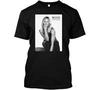 Helene Fischer Active T-Tshirts Camisetas y Tops Black and White and Other(X-Large)