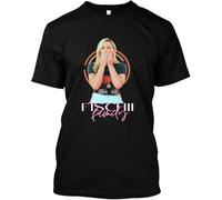 Helene Fischer Classic T-Tshirts Camisetas y Tops Black and White and Other(Medium)