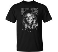 Helene Fischer T-Tshirts Camisetas y Tops Black and White and Other(X-Large)