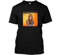 Helene Fischer The English Ones Essential T-Tshirts Camisetas y Tops Black and White and Other(Large)