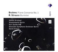 Helene Grimaud - Brahms : Piano Concerto No.1 & Strauss, Richard : Burleske