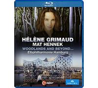 Piano Recital: Grimaud, Hélène - Berio, L. / Liszt, F. / Sawhney, N. (with Photo Installation by Mat Hennek) (Woodlands and Beyond…) [Blu-ray]
