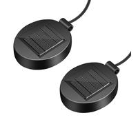 HELESIN módulo y solar de repuesto para luces de jardín, 2 unidades, 2 modos de luz, piezas de repuesto de 600 mAh