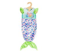 Heless 1320 - Ropa para muñecas con diseño de Sirena Yara, Vestido con Lentejuelas Brillantes para muñecas y Peluches de Tallas 28-35 cm