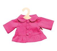 Heless 1325 - Chaqueta Pinky en rosa de moda, para muñecas, talla 28 - 33 cm