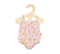 Heless 1514 - Ropa Interior para muñecas Princesa Emily, en Rosa, Juego de 2 Piezas con Chaleco y Braguita, para muñecas y Peluches de Tallas 28-35 cm