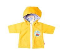 Heless 1525 - Anorak reversible con capucha para muñecas en diseño marítimo, talla 28 - 35 cm, protege del viento y la intemperie