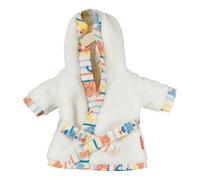 Heless 1677 - Albornoz para muñecas «Ahoi» con diseño marítimo, Tejido Extra Suave, para muñecas y Peluches de 28-35 cm