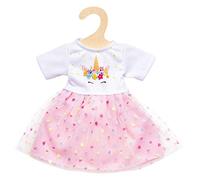 Heless 2060 - Vestido para muñecas con diseño de unicornio Hannah, talla 35 - 45 cm