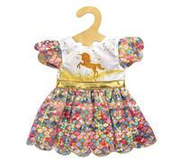 Heless 2231 - Ropa para Muñecas En El Diseño Unicornio Goldy, Vestido con Lentejuelas Brillantes para Muñecas y Peluches de La Talla 35-45 Cm