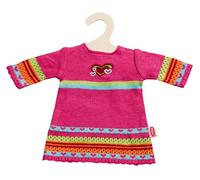 Heless 2533 - Vestido de punto para muñecas con diseño de corazón, talla 35 - 45 cm