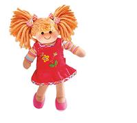 Heless 300 - Muñeca blanda Nele, con elegante vestido de pana y camisa de rayas, de unos 22 cm de altura, para abrazar, jugar y amar