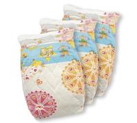 Heless 335 - Pañales para muñecas, 3 piezas, impresos en la cintura con coloridos motivos de juguetes, talla 35 - 50 cm