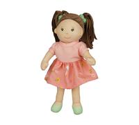 Heless 506 - Zachte pop meisje Roze met schattig jurkje om aan en uit te trekken