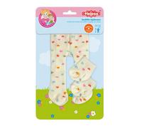 Heless 5771 - Poppenmaillot met sokken ''Hart confetti'', in b (Importación USA)