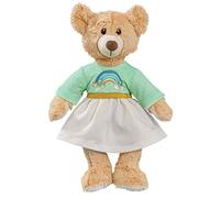 Heless 6 - Peluche Arco Iris Incl. Vestido con Bordado Arco Iris, Peluche de Aprox. 22 Cm de Altura para Vestir y desvestir, para Amar y como Compañero de Juegos
