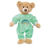 Heless 8 - Peluche Dreamy con Pelele de Terciopelo Suave de Color Menta, de Unos 22 Cm de Altura, para Vestir y desvestir, para Amar y como Compañero de Juegos
