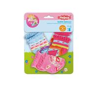 Heless 873 - 3 pares de calcetines de muñecas manchadas